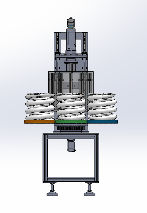 弹簧胶套热缩设备机械系统SW