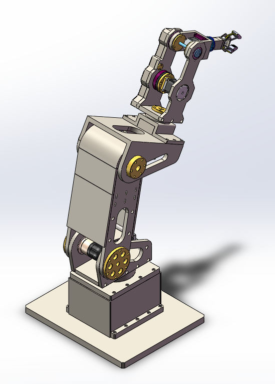 六轴机械臂设计SW