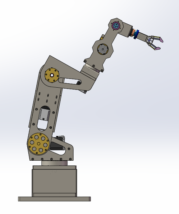 六轴机械臂设计SW