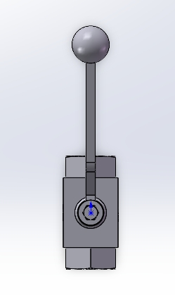 KH 2通BSPP球阀钢制KH1X