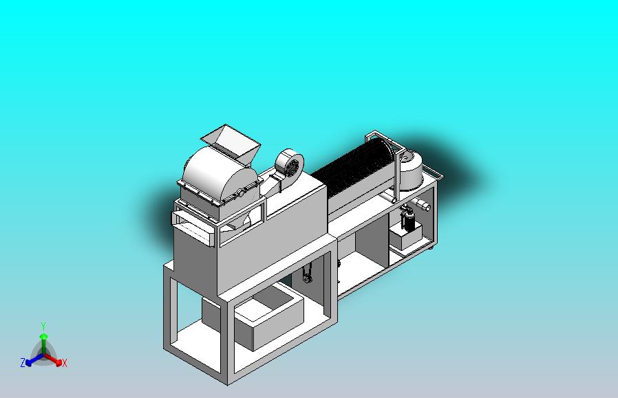 花生去皮机的设计SW