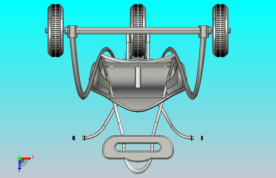 CATIA V5中的玩具三轮车设计