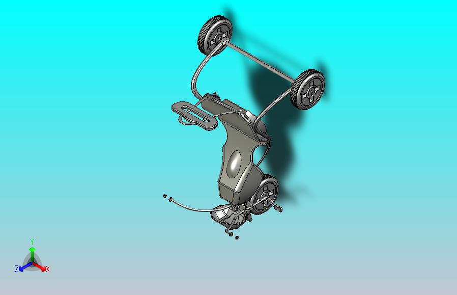 CATIA V5中的玩具三轮车设计