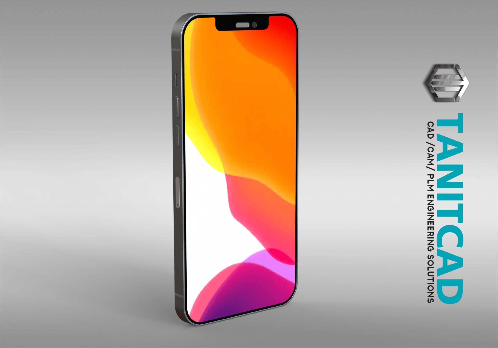 Phone 12 Pro Max的精确3D模型