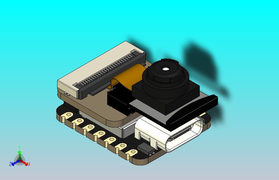 Seeed Studio XIAO ESP32S3 Sense采用双核ESP32S3芯片，支持Wi-Fi和无线连接