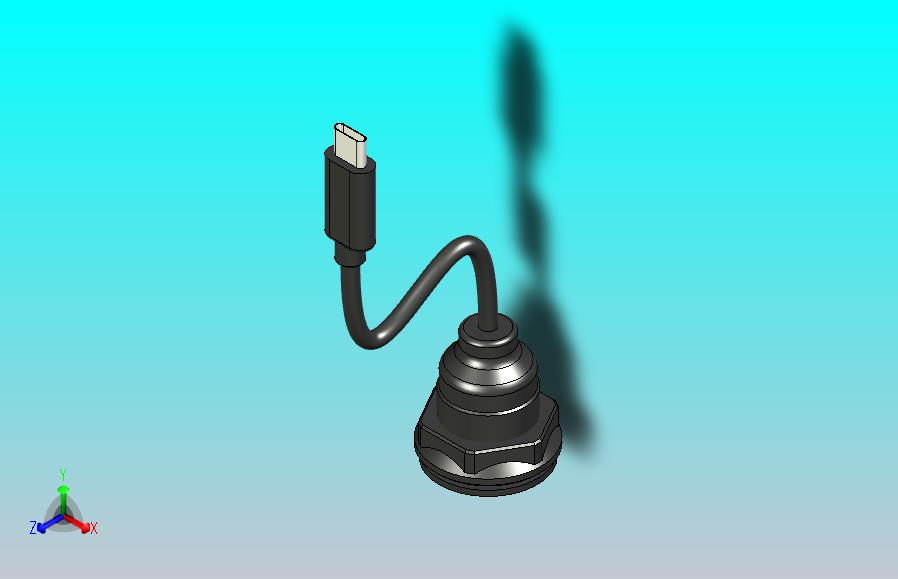 USB-C隔板连接器