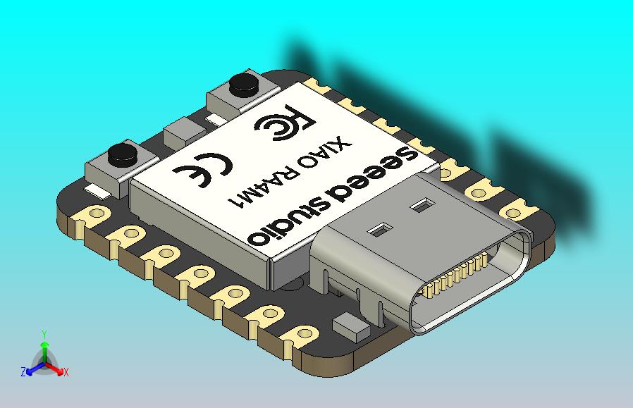 XIAO RA4M1将瑞萨的RA4M1芯片(32位ARM Cortex -M4 MCU，最高48 MHz，带FPU)集成到经典的XIAO外形中。该开发板提供256KB闪存、32KB SRAM、8KB EEPROM、一个USB 2.0连接器、复位和启动按钮、3个led、一个14位模数转换器、一个12位数模转换器和一个CAN总线接口(1)