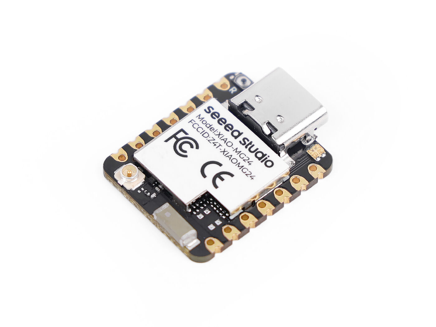 XIAO MG24是一款基于Silicon Labs的EFR32MG24 SoC的超低功耗无线开发板，采用高性能78MHz ARM Cortex -M33内核