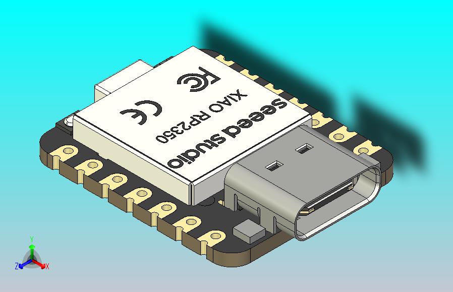 XIAO RP2350将Raspberry Pi RP2350的强大功能(运行频率为150MHz、带FPU的双Arm Cortex-M33内核的可切换架构，以及双开放硬件hazard 3 RISC-V内核，增强的安全性和加密)融入到经典的XIAO外形中