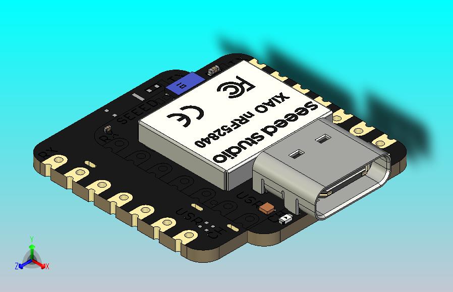 北欧的Seeed Studio XIAO nRF52840首次携带无线功能，并支持蓝牙5.0.zip