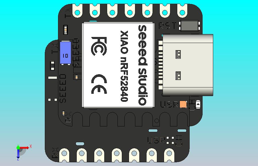 北欧的Seeed Studio XIAO nRF52840首次携带无线功能，并支持蓝牙5.0.zip