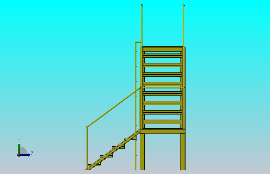 金属楼梯