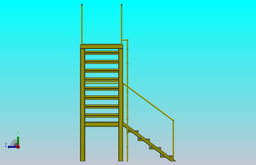 金属楼梯