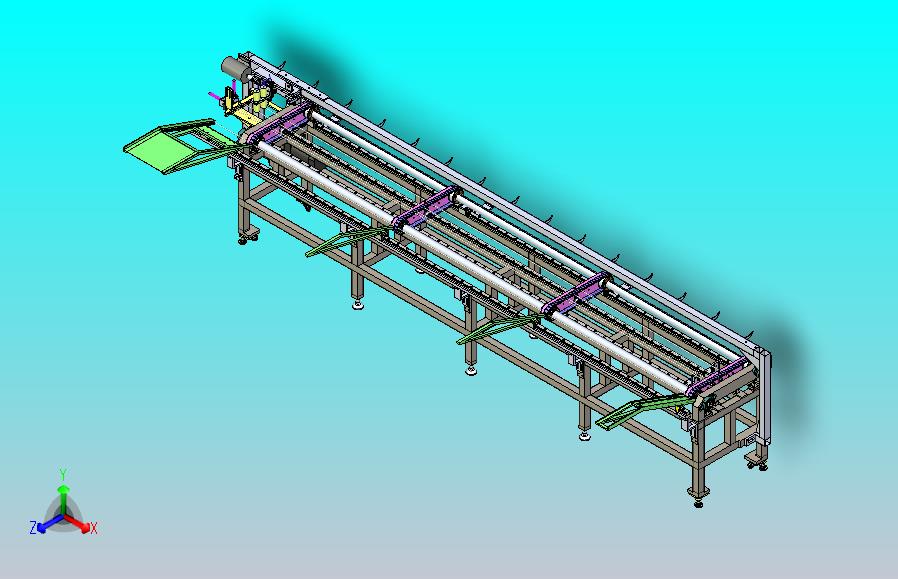 汽车油管自动化封堵设备3D模型