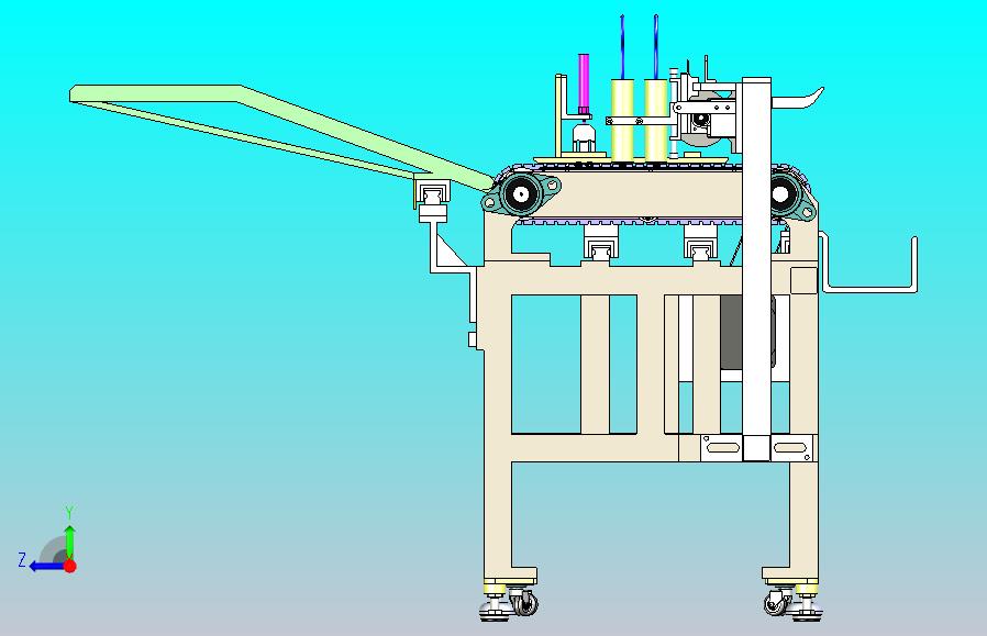 汽车油管自动化封堵设备3D模型