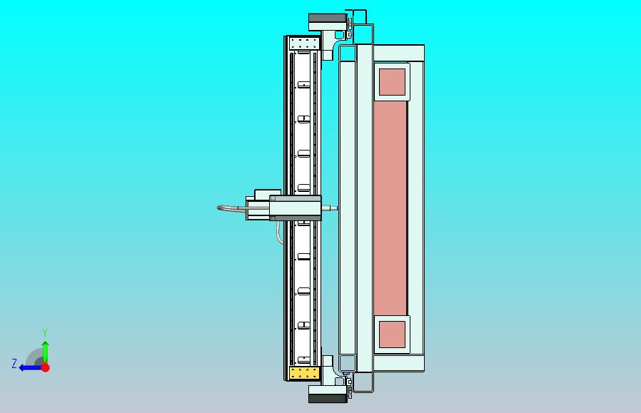 某数控等离子切割机3D数模图纸三维模型