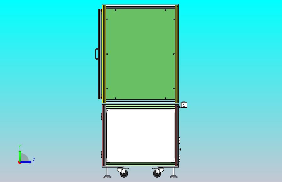 汽车音响检测设备3D模型