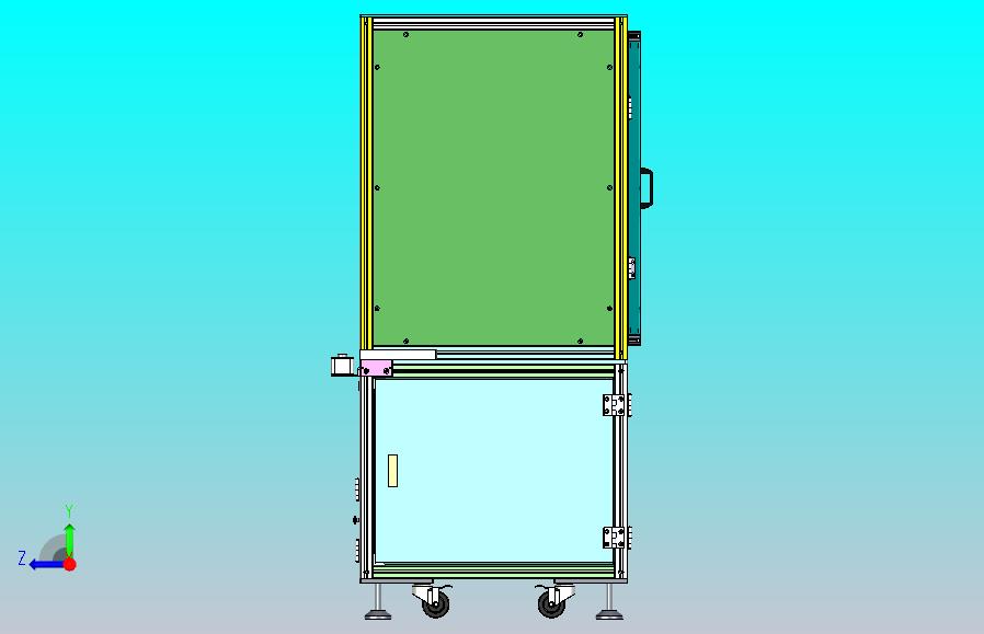 汽车音响检测设备3D模型