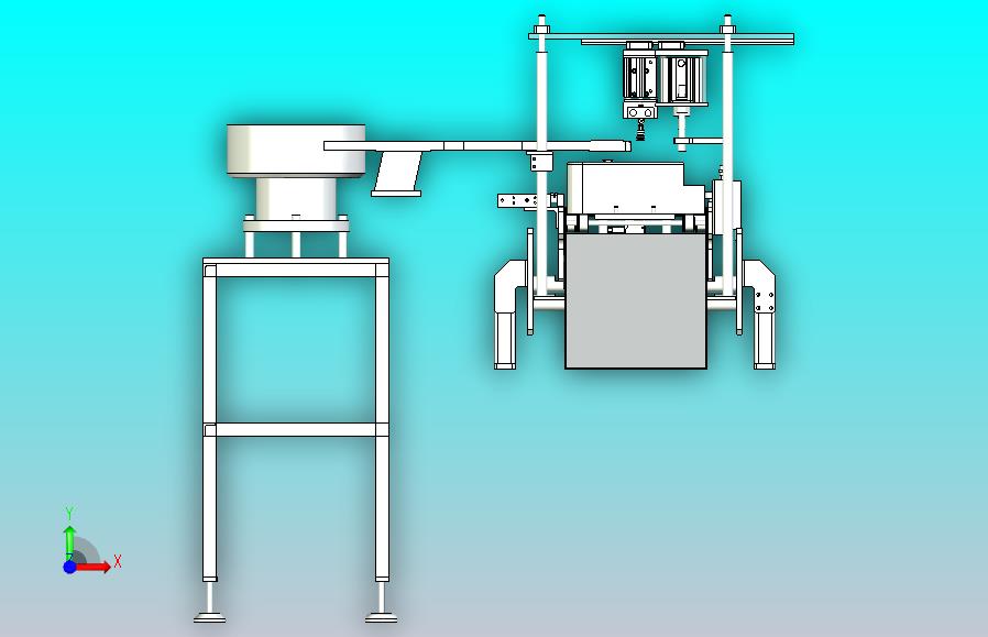 电表自动压铅封设备3D模型