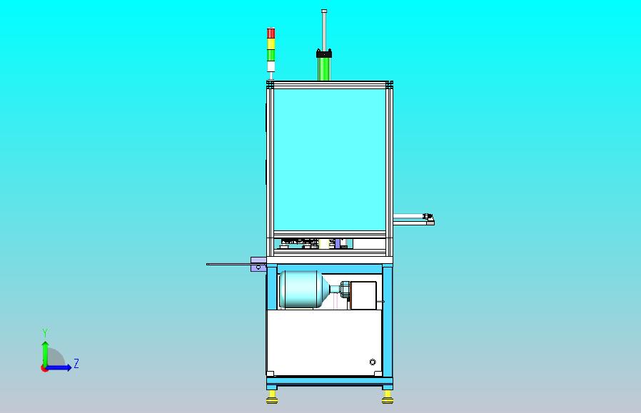 汽车零部件油封压装机三维模型3D图纸
