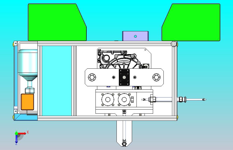 汽车零部件油封压装机三维模型3D图纸