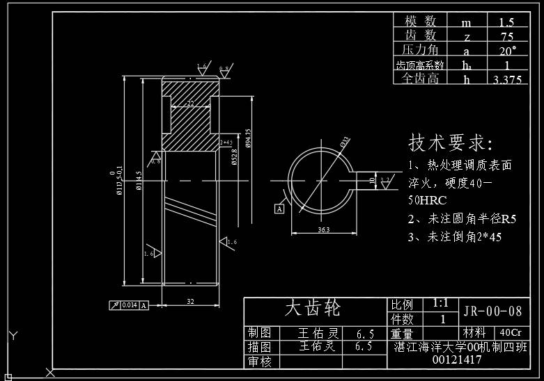 小型家用绞肉机设计+说明书