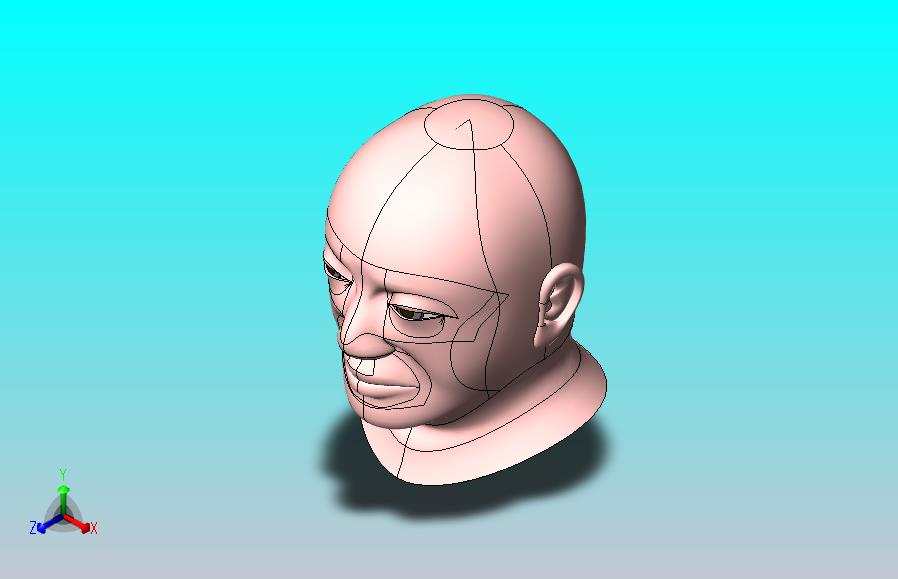 3D打印模型：小黄人+光头