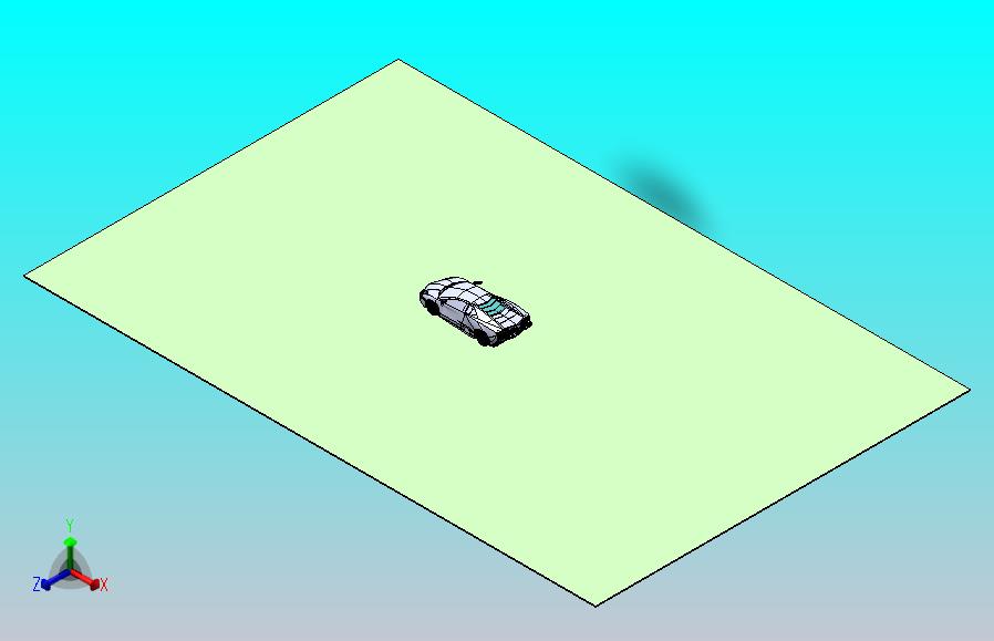 兰博基尼跑车3D打印模型
