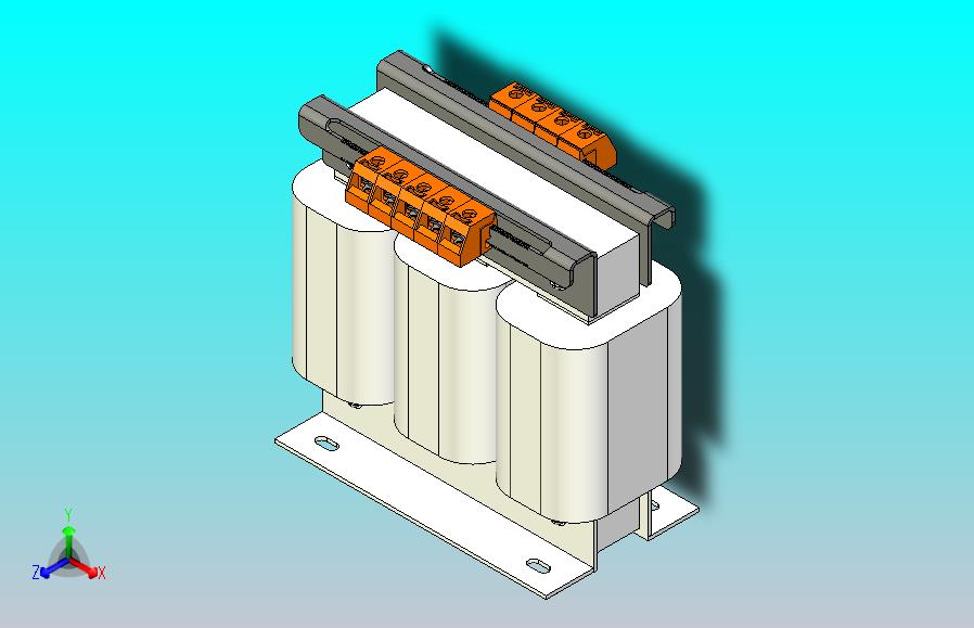 SG-0.15-0.3三相干式变压器三维模型202403