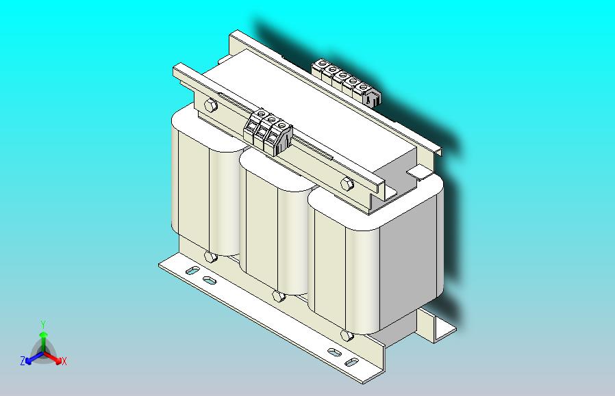 SG-4～5三相干式变压器三维模型202010 (1)