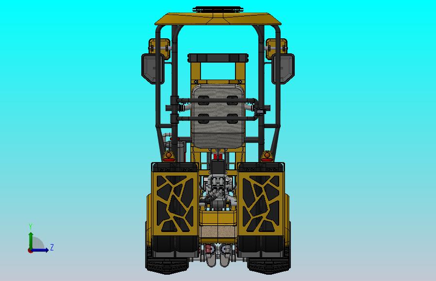 轨道式V3叉车