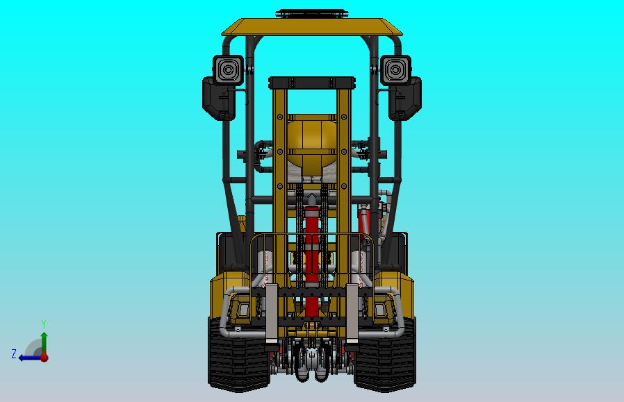 轨道式V3叉车