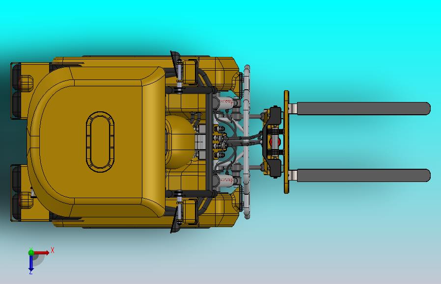 轨道式V3叉车