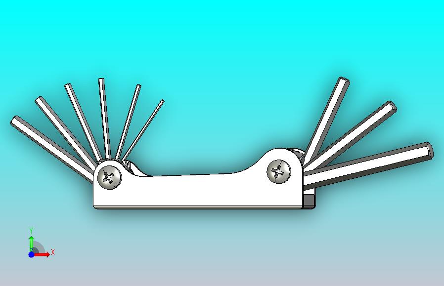 公制艾伦内六角扳手套件