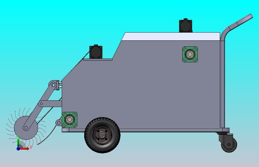 落叶清扫压缩机-SW+CAD+论文