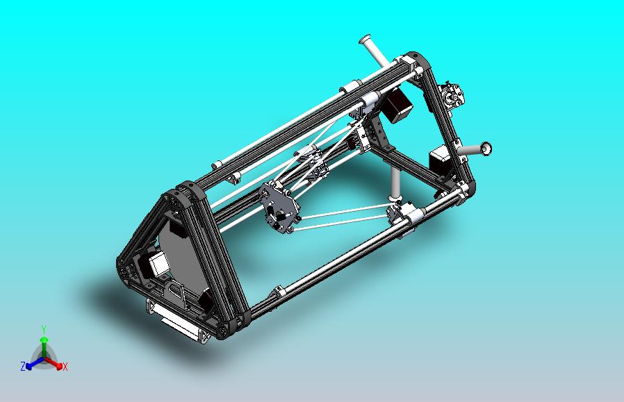 基于彩色FDM技术的多色3D打印机-SW+CAD+论文