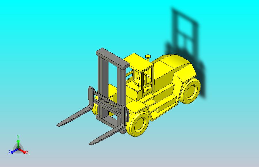 18t简易大叉车