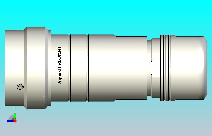 连接器AMPHENOL RT0616-19PNH-K，19针