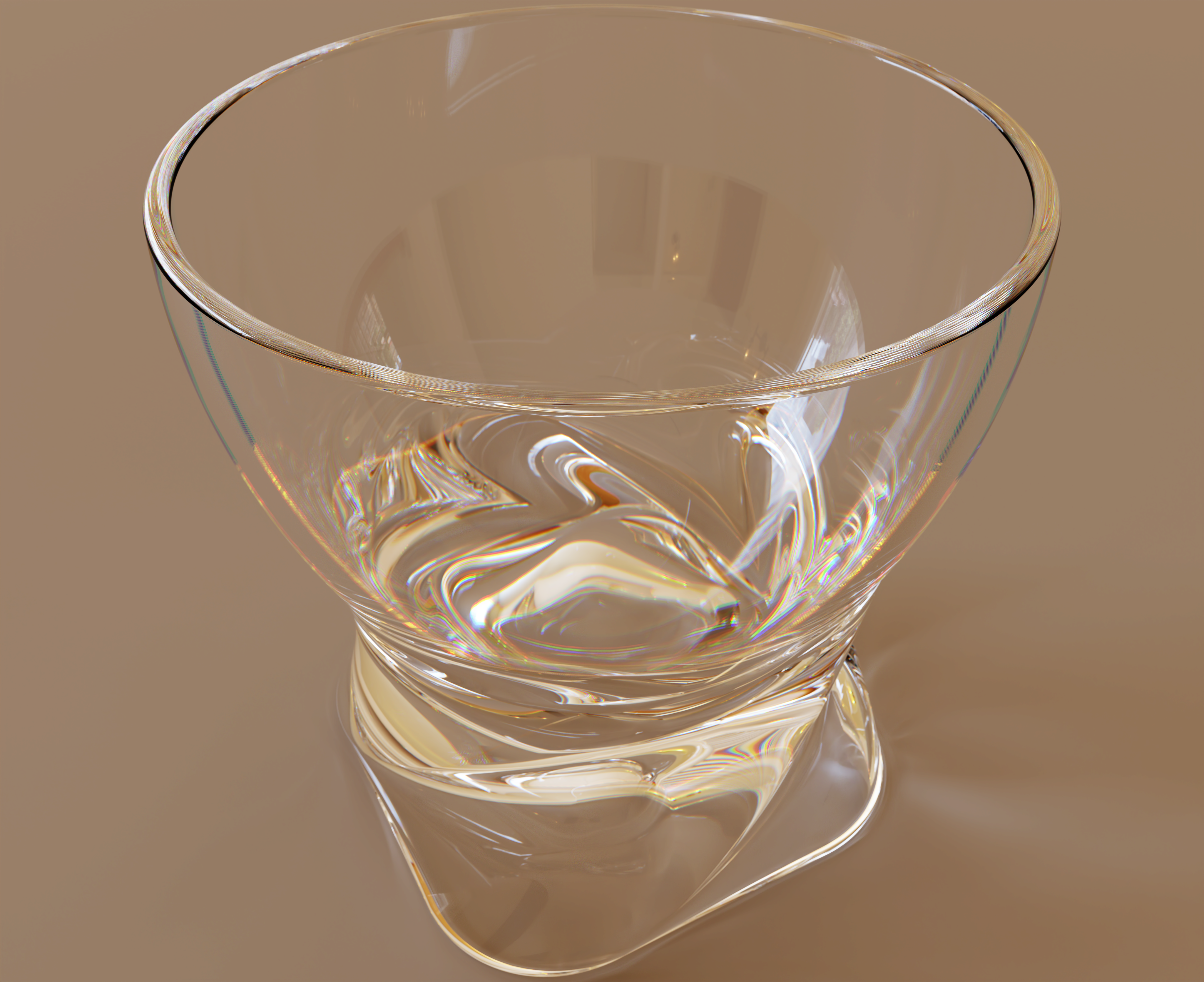 威士忌平底玻璃杯