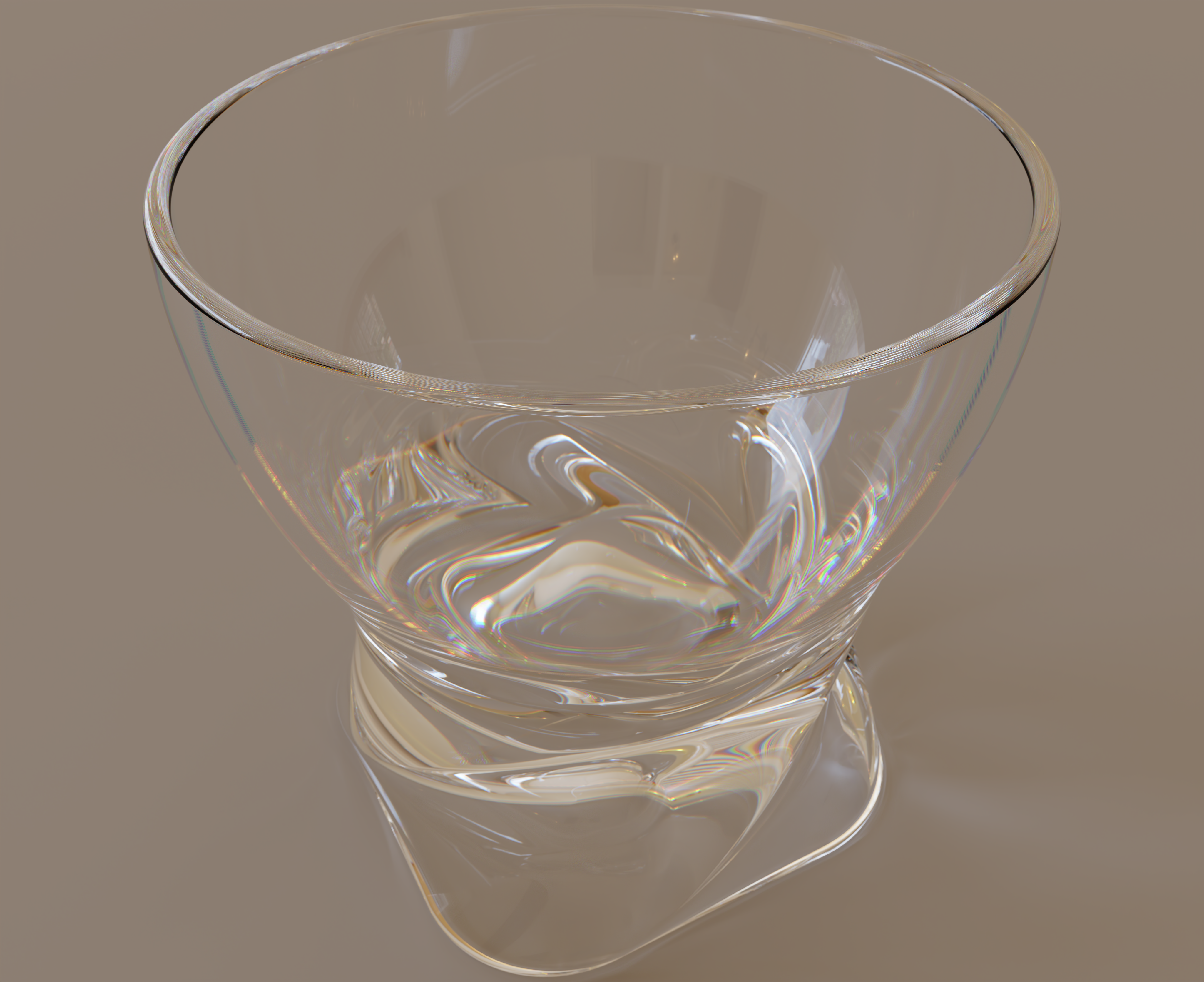 威士忌平底玻璃杯