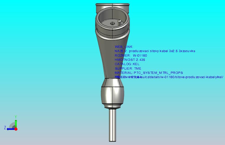 延伸引线；3 x 2.5 mm2；插座3个；PUR蓝色；5m；16A