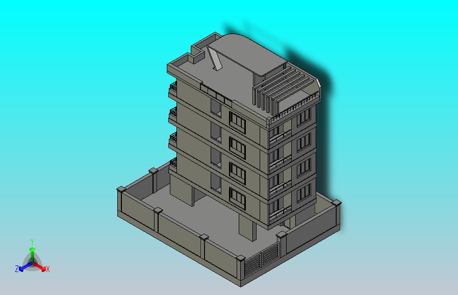 住宅建筑模型