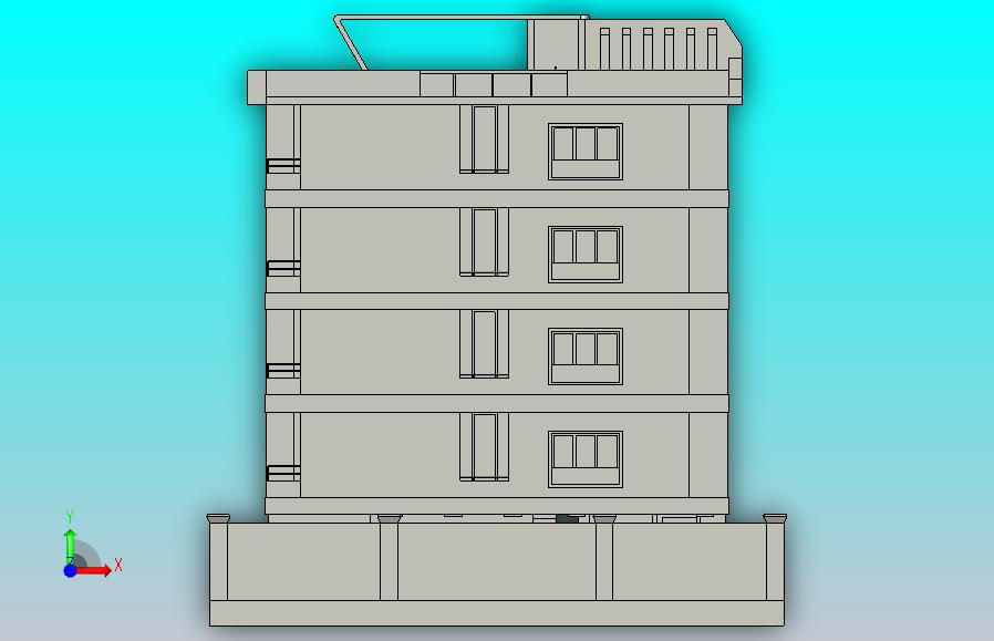 住宅建筑模型
