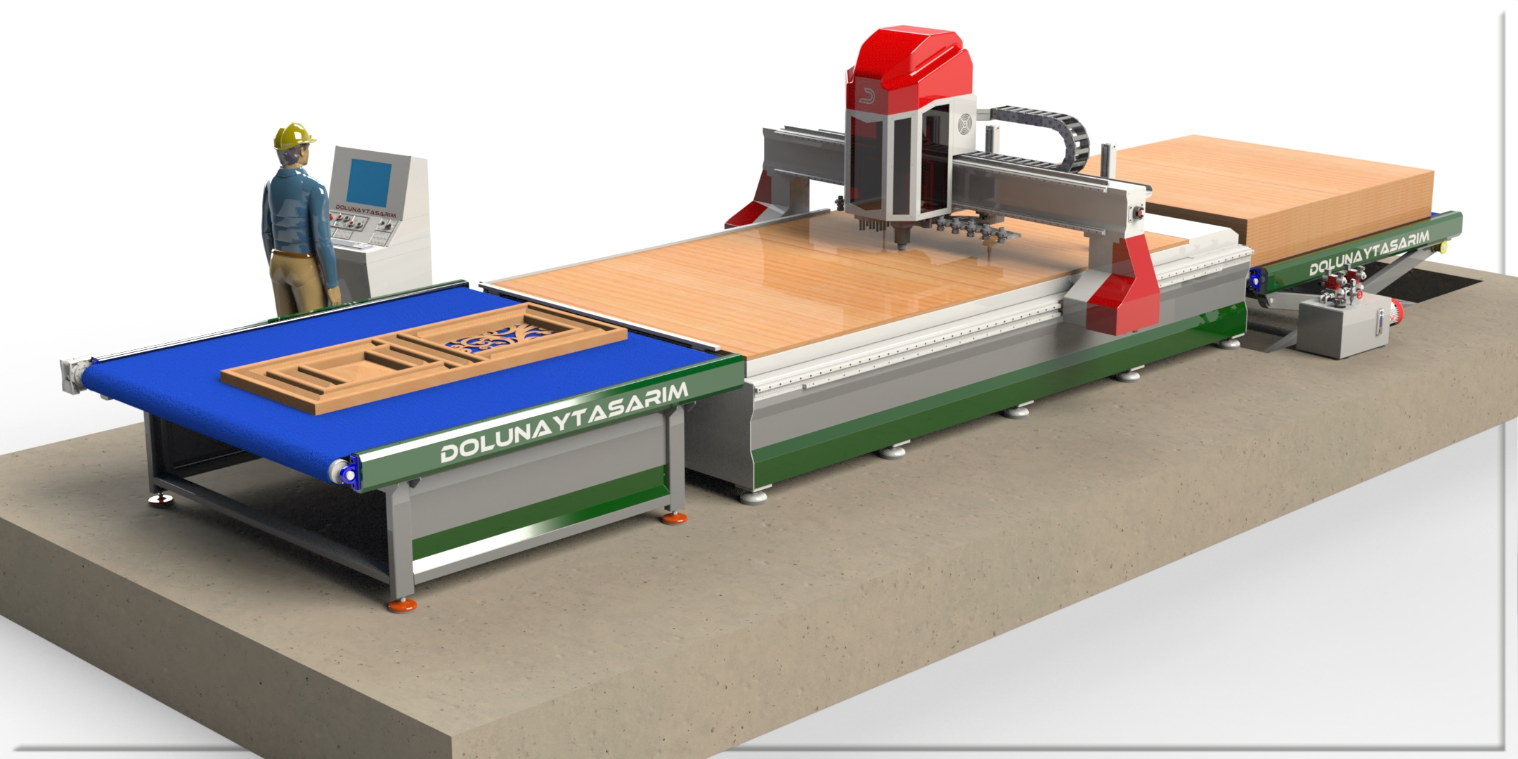 专业CNC木工切割机3d木雕CNC router木工CNC铣床