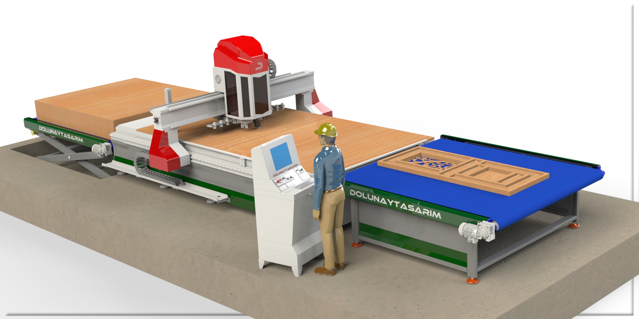 专业CNC木工切割机3d木雕CNC router木工CNC铣床