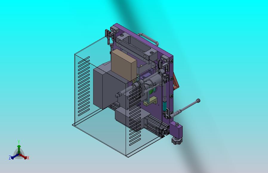 汽车零件检测设备3D模型