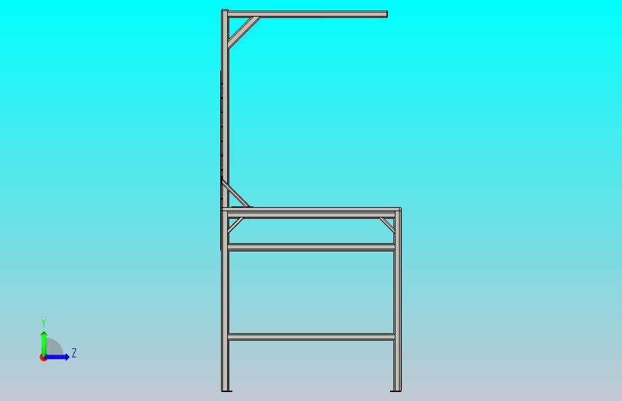 2m x 1m x 1m 工作台