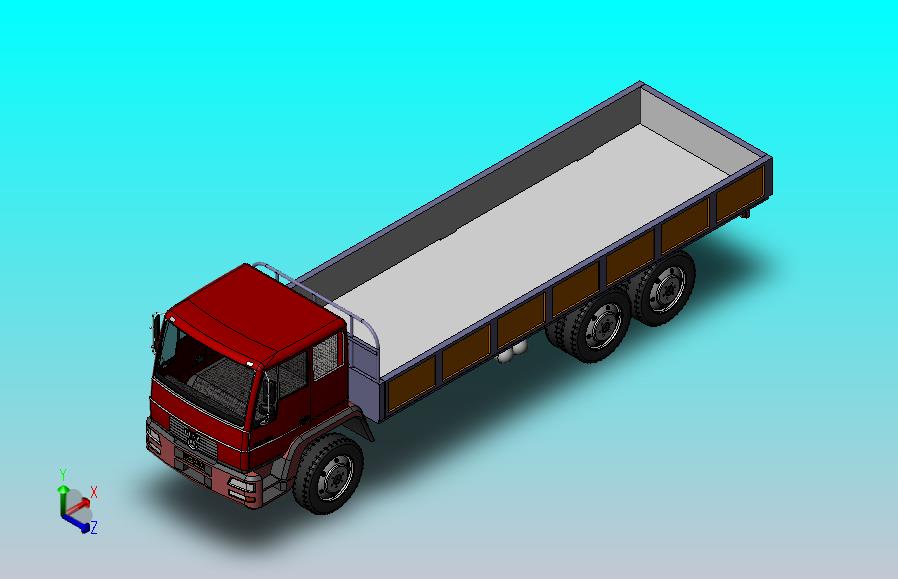 平头标准9米货车