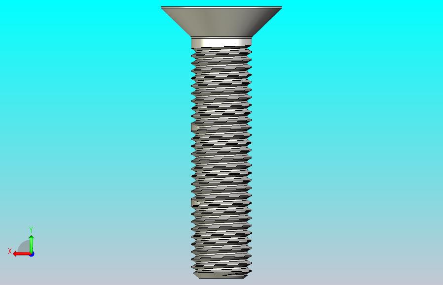 M3 ISO 10642标准内六角沉头螺钉- M20