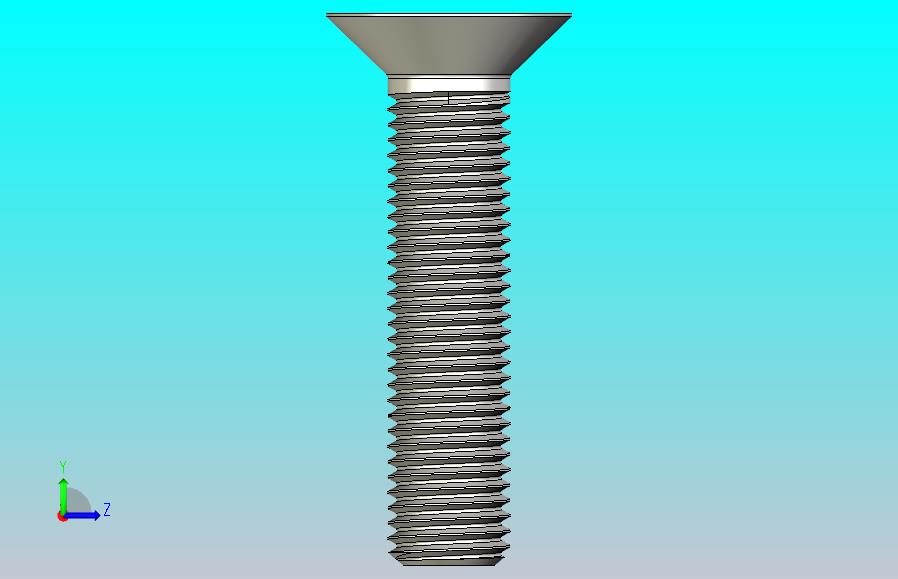 M3 ISO 10642标准内六角沉头螺钉- M20